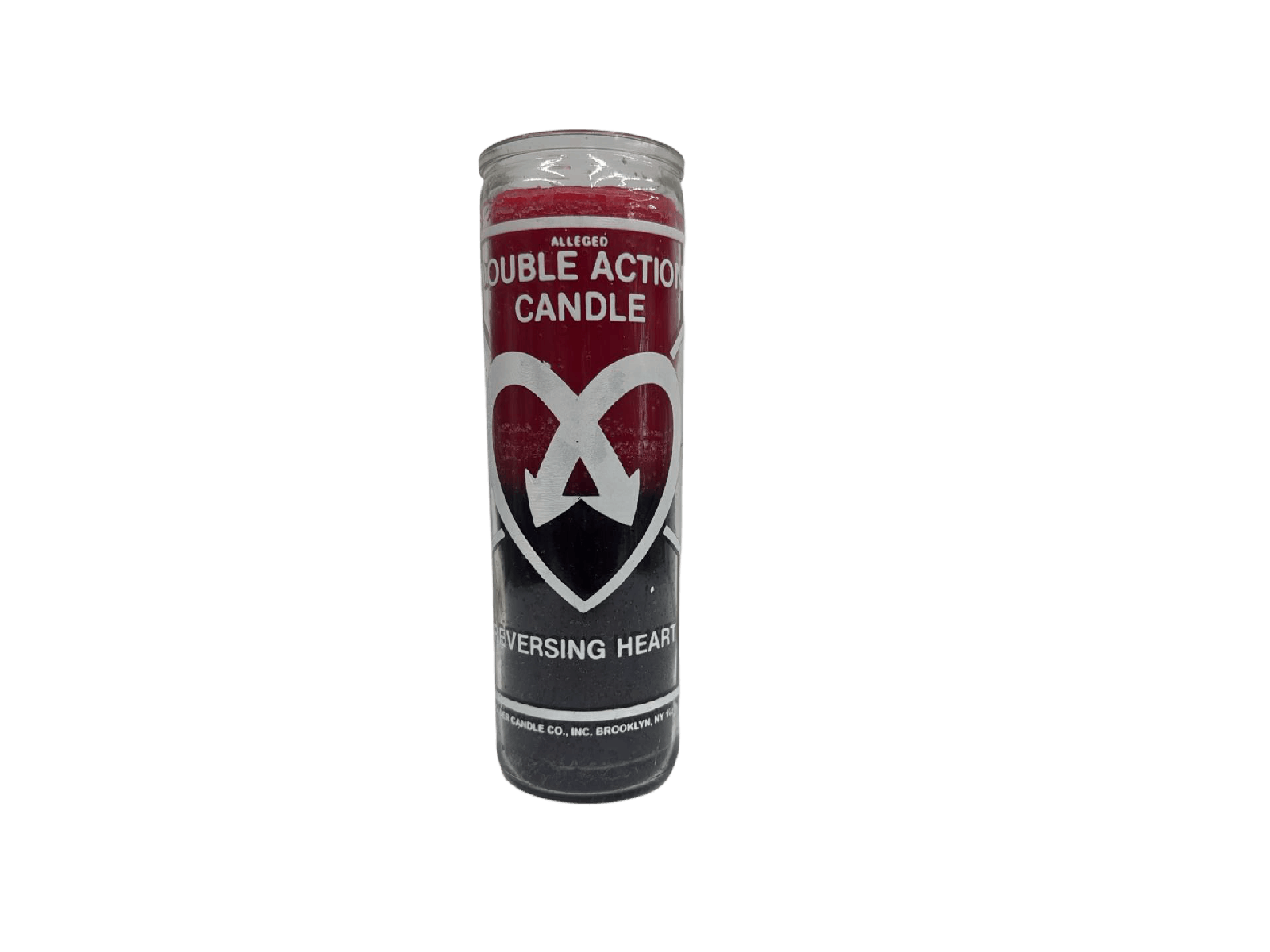 Reversing Heart Double Action Candle