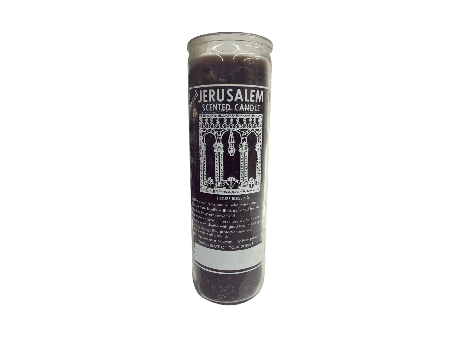 Jerusalem House Blessing_ Scented Candle