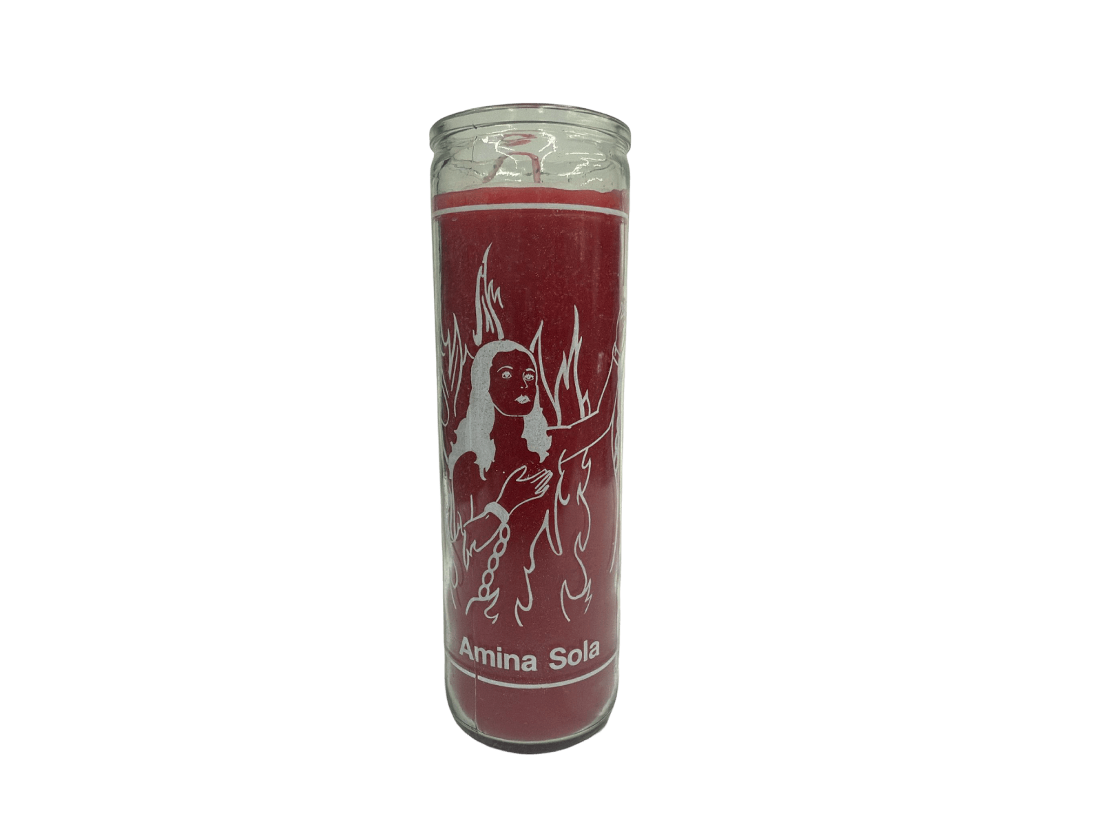 Amina Sola _ Amina Alone Red Candle