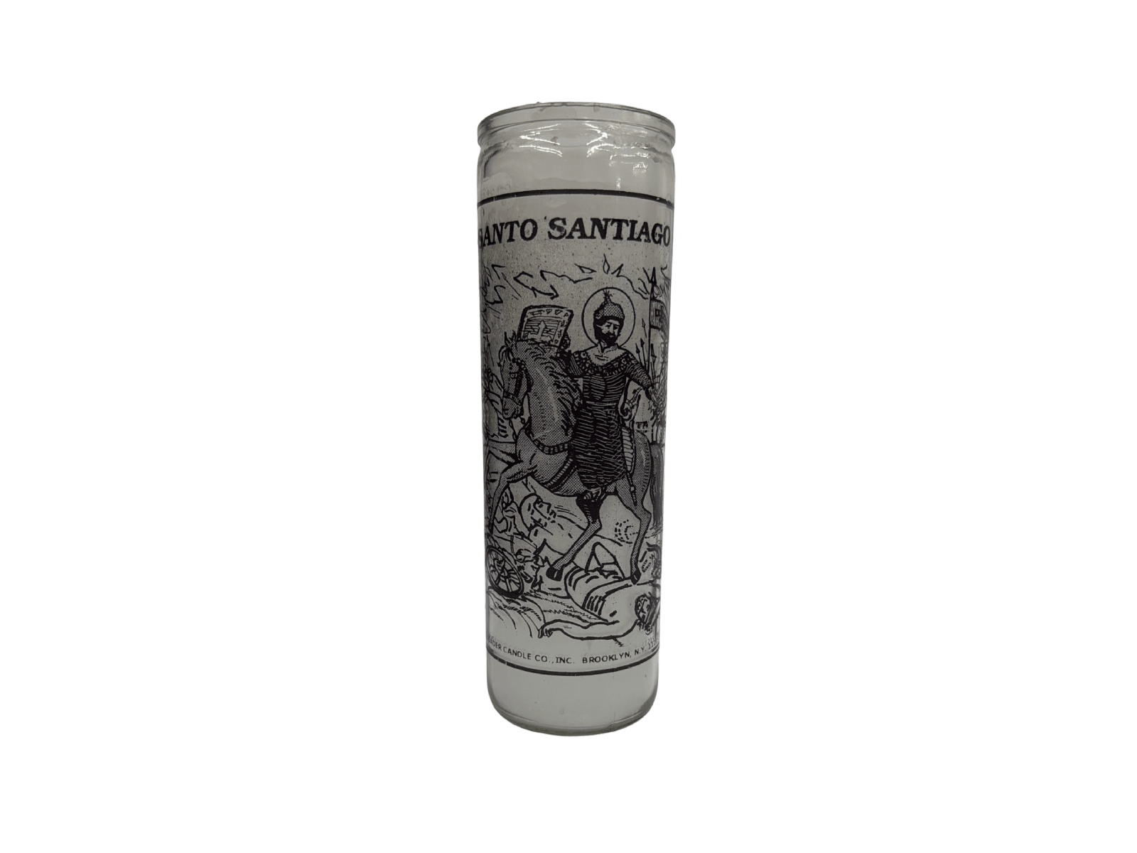 SANTO SANTIAGO WHITE CANDLE
