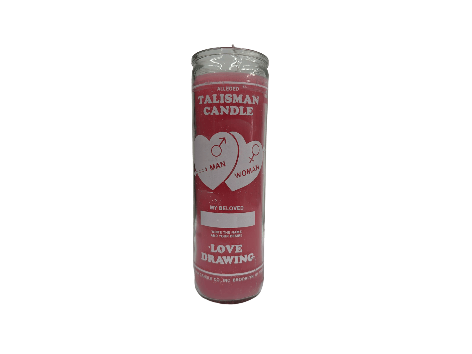 Love Drawing Talisman Candle