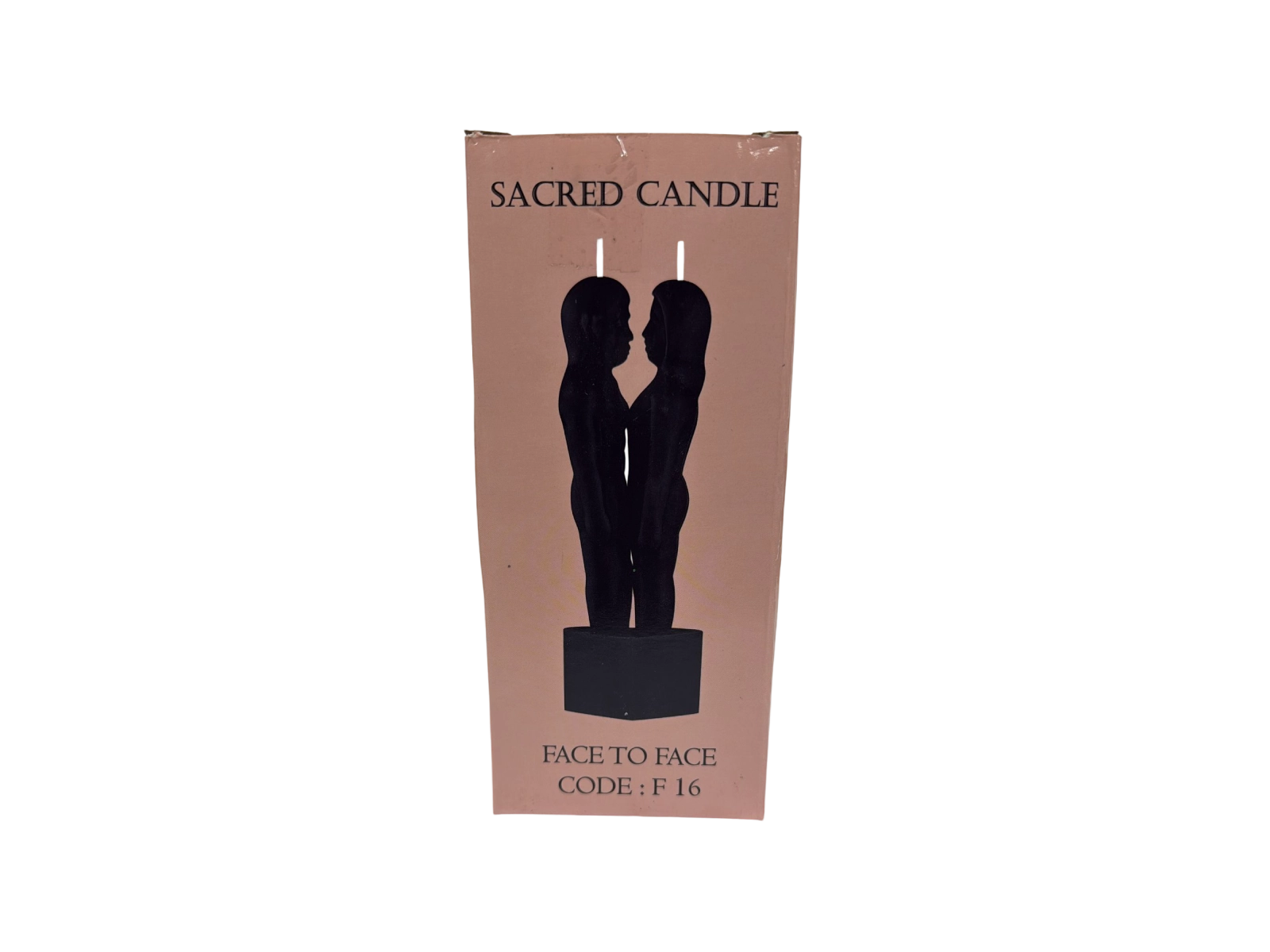 Black Sacred Candle – Face to Face_ code F16
