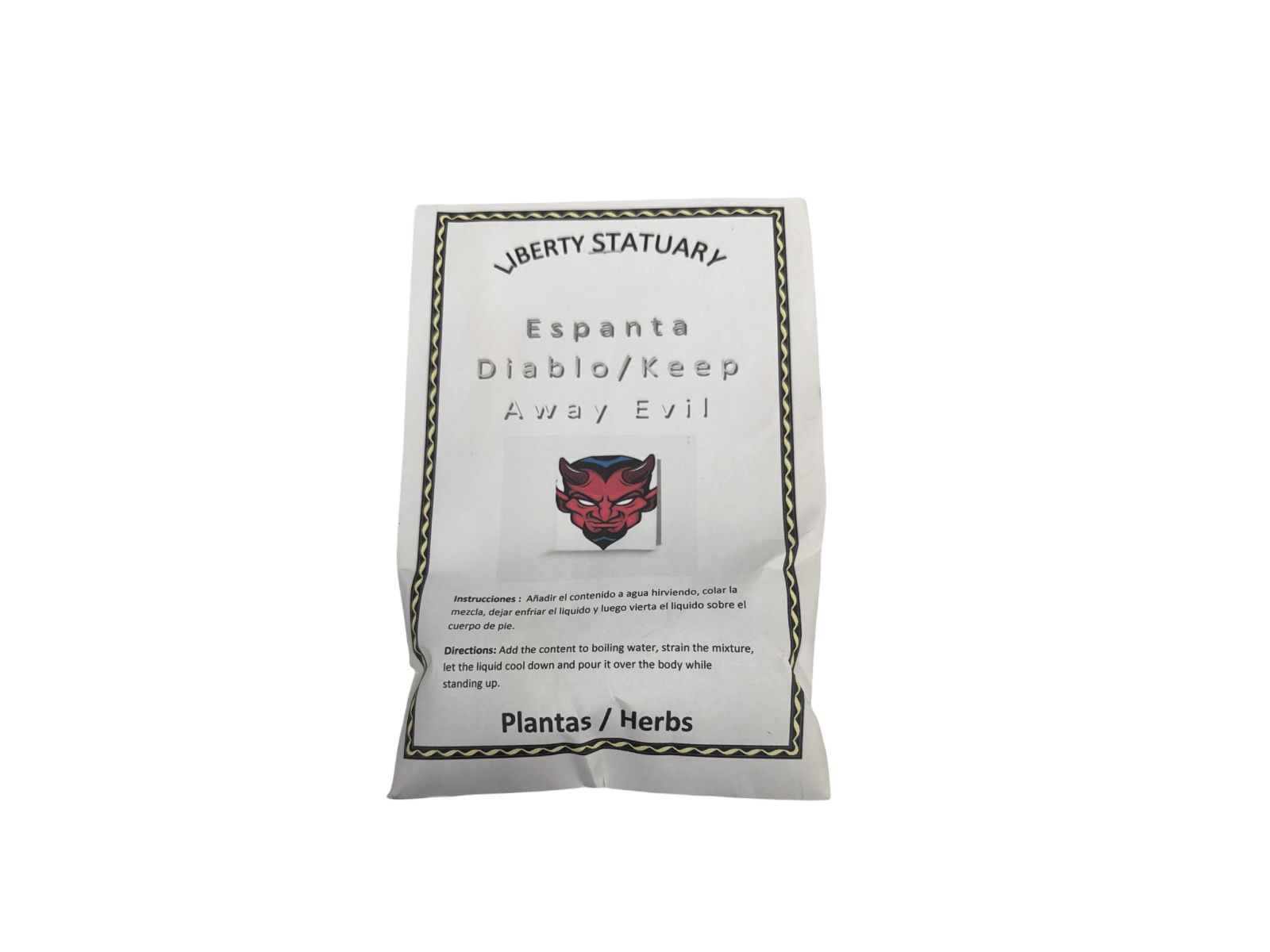 Espanta Diablo _ Keep Away Evil