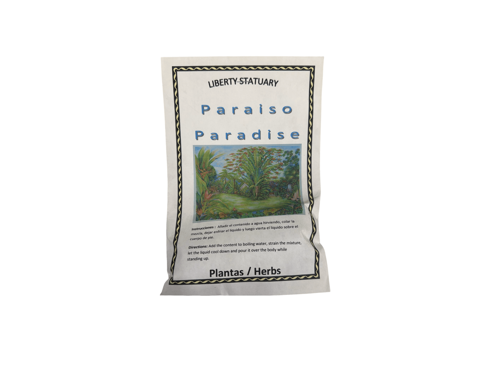 Paraiso _ Paradise Aromatic Plant Bath (Baño de Plantas Aromáticas)
