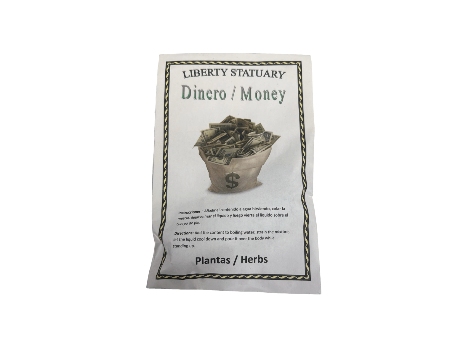 Dinero _ Money Aromatic Plant Bath (Baño de Plantas Aromáticas)