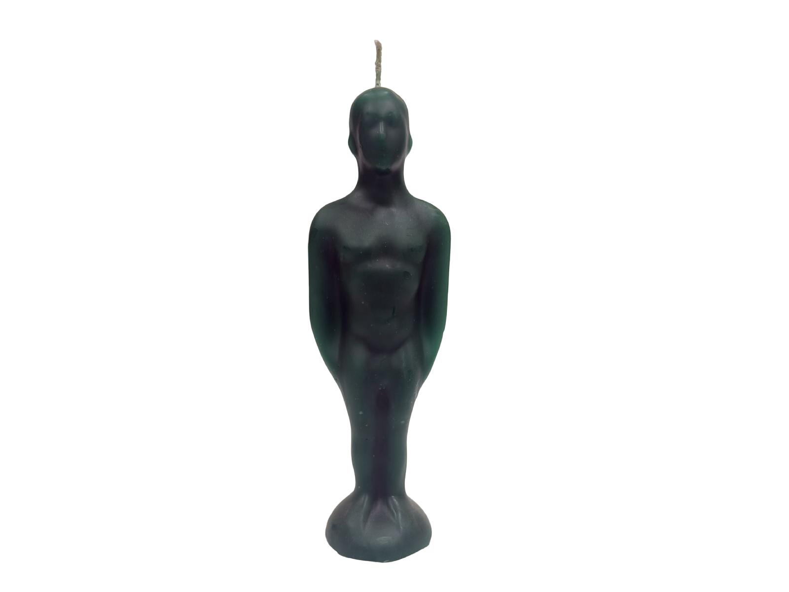 Green Male Figure Image Candle