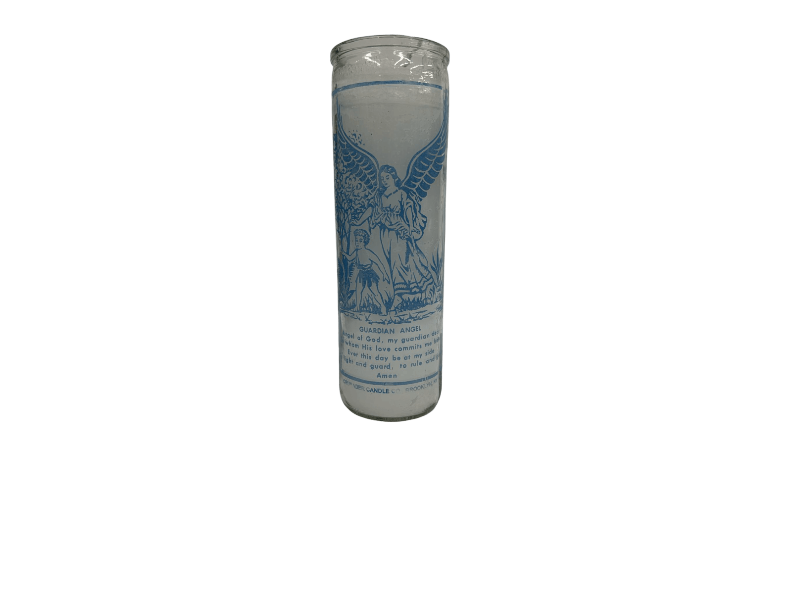 GUARDIAN ANGEL WHITE CANDLE